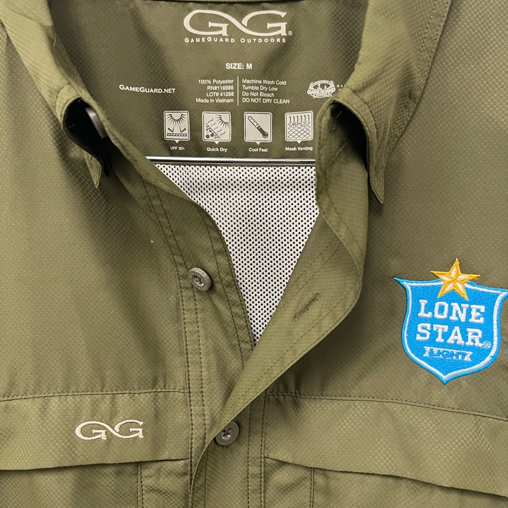 Lone Star fishing shirt